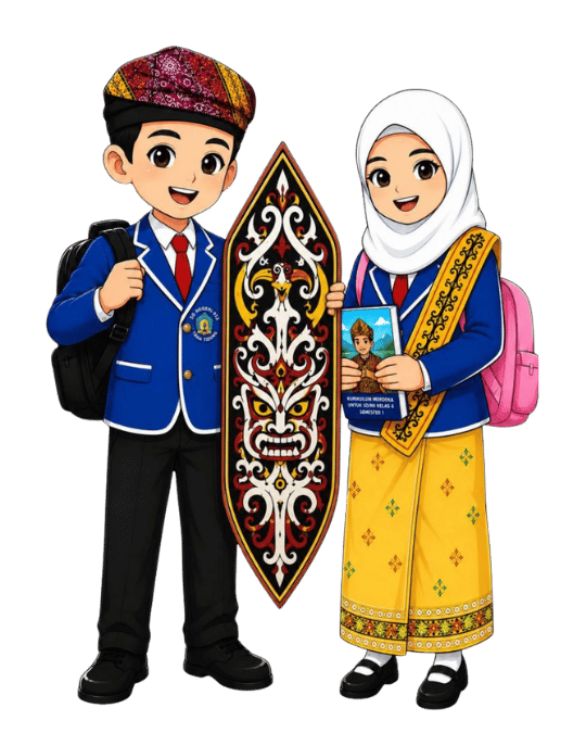 Maskot SD Negeri 013 Tana Tidung